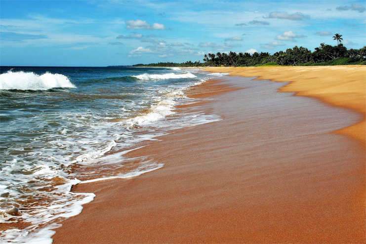 Bentota Beach at Sri Lanka