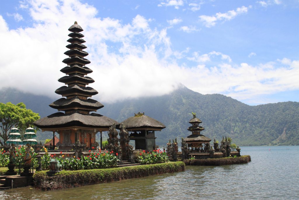 Pagoda Temple At Indonesia