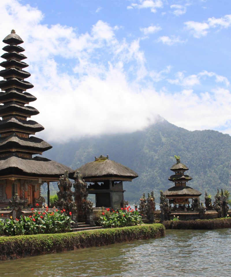 Pagoda Temple At Indonesia